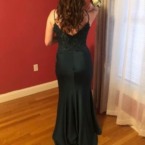 Emerald Green Prom Dress